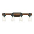 Elk Home Crenshaw 29'' Wide 4-Light Vanity Light - Distressed Black 89133/4